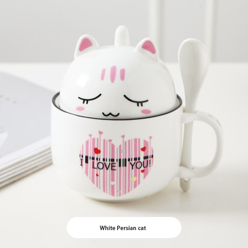Gato persa blanco