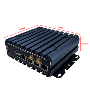 Mini-PC Intel Celeron J4125 Lüfter loser tragbarer Desktop-PC mit DDR4 RAM J6412-CPU für den industriellen Einsatz Box-Computer