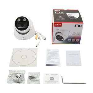 Dahua IP kamera 5MP WizSense IPC-HDW3849H-AS-PV-S3 çift ışık POE Mic hoparlör aktif caydırıcılık ev güvenlik güvenlik kamerası AI - Product Image 2