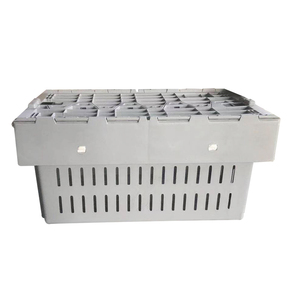 מלבני stackable מתמוטט מלבני stackable ארגז אחסון עבור תחבורה