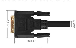 Cavo adattatore da Dp a Dvi 24 + 1, convertitore Dvi maschio da Dp a maschio per Computer TV digitale multimediale 1.8m per laptop - Product Image 5