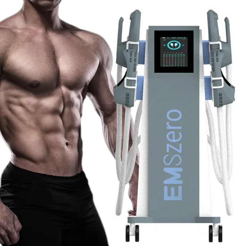 4 oder 1 Griffe Muskelaufbau Hüftlift Neo Zero Muskels timulator Em Gewichts verlust Sculpt Bodi Ems Body Sculpting Machine