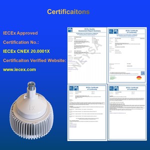 Iecex ไฟ LED กันระเบิด Class 1 50W, มาพร้อมไฟติดผนัง IP66ติดเพดาน - Product Image 6