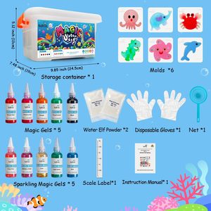 Tùy chỉnh Tự làm Squishy Aqua Cổ Tích handmade vùng biển vật nuôi ma thuật ELF Đồ chơi Bộ dụng cụ - Product Image 2