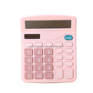 カラー電卓12ビットデュアルパワー大画面電卓ソーラー電卓ロゴのカスタマイズ - Product Image 5