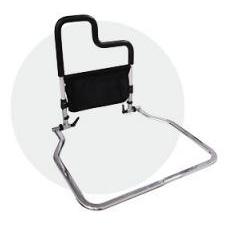 Accoudoir de chevet à cadre debout de type A02, modèle pliable