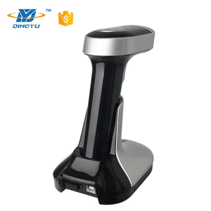Escáner de código de barras inalámbrico Bluetooth Lector de código QR 1D/2D con base de carga | Colector de datos portátil de mano para Android/iOS - Product Image 5