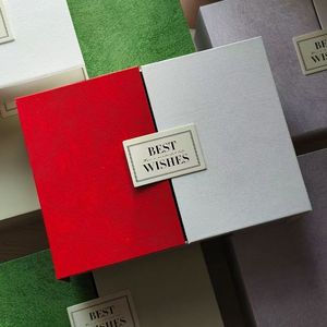 可折叠亚麻礼品盒小最小起订量彩花包装纸盒超值 - Product Image 5