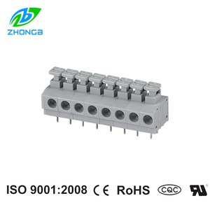 Bloque de terminales fijos, 2,54mm, 141R/141V, bloque de terminales sin tornillo - Product Image 6