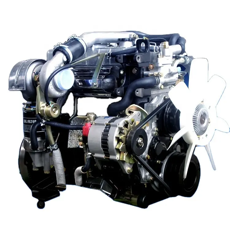 Nouveau moteur diesel original 4 cylindres 86kw/116hp 3600rpm 4JB1T couramment utilisé pour les camionnettes/camions