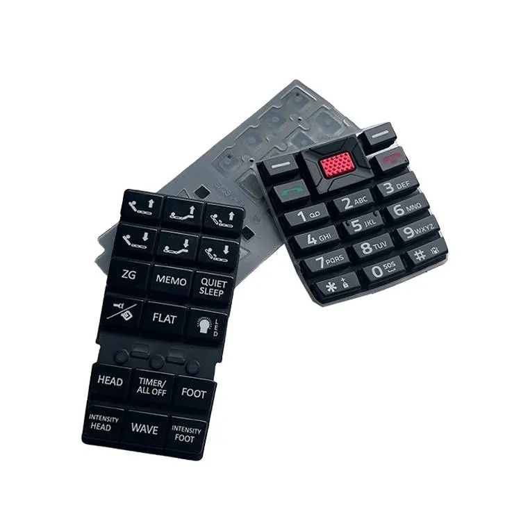 Numerischer Tastatur schalter aus flüssigem Silikon kautschuk Tastatur-Back-Kit für GPS-Rechner