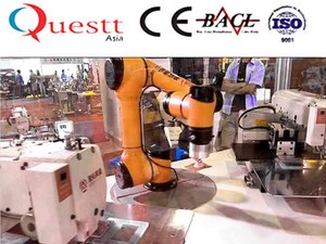 Robot de línea de producción automática, 6 ejes, 6 dof, brazo, sistema robótico estándar europeo, 5kg, 10kg de carga útil - Product Image 5