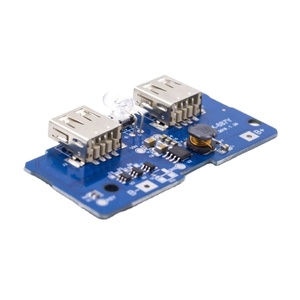 Mobile Power Bank DIY Lithium-Batterie ladegerät PCB Board Boost Step-up-Modul mit LED für Arduinos - Product Image 1