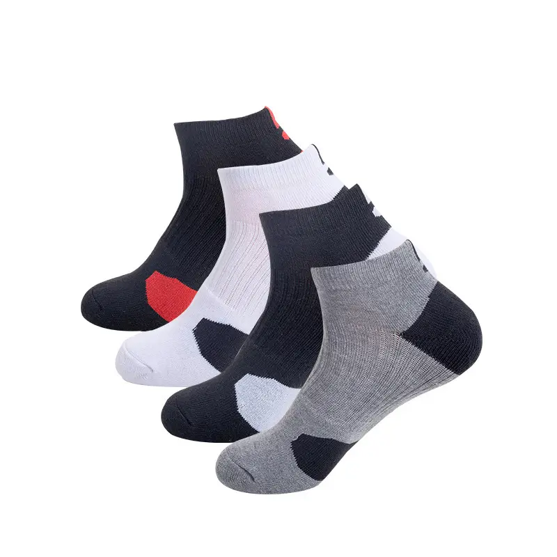 Прямая продажа от производителя, профессиональные детские хлопковые носки, Компрессионные носки по щиколотку для баскетбола