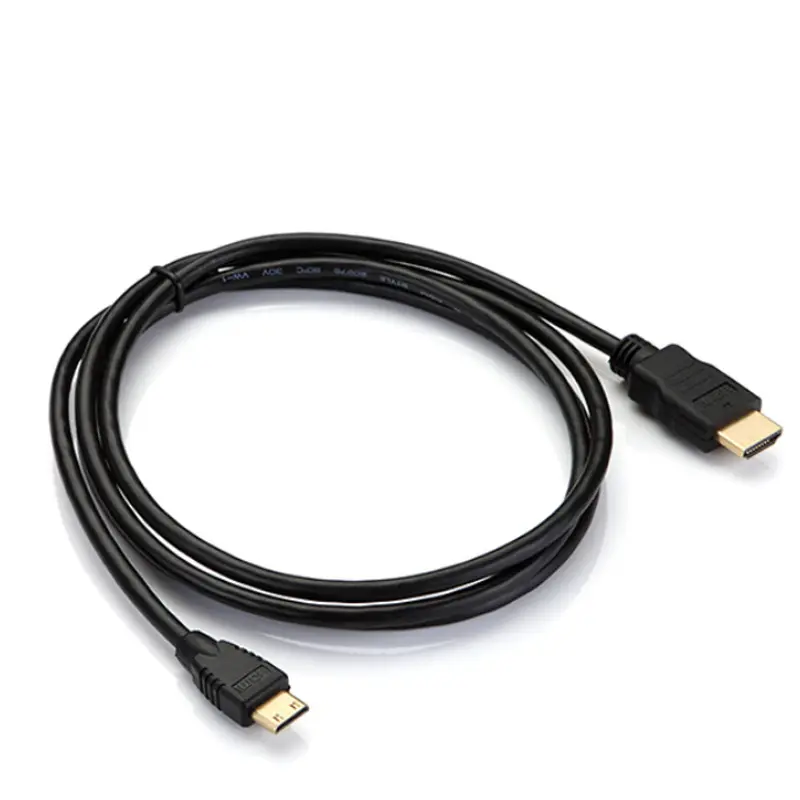 สายเคเบิลมินิ HDMI 1M 5FT P 1.5 P สำหรับ HDTV V1.4 XBOX 1080 LCD ความเร็วสูง1440ม. PS3ม. 3D ชายกับชายสาย HDMI เป็น Micro HDMI