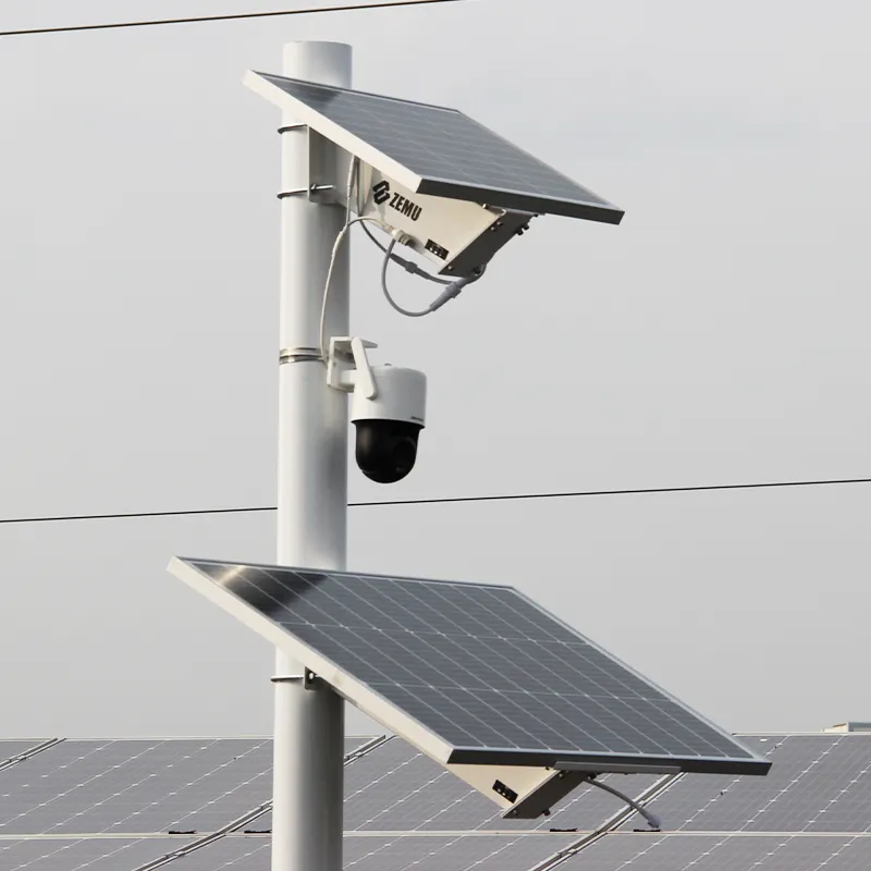 गर्म 80w सौर पैनल 20h CcTV कैमरों के लिए सौर ऊर्जा प्रणाली सौर ऊर्जा प्रणाली का उपयोग करते हैं