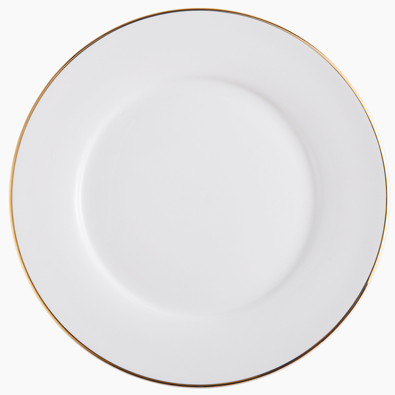 Plat plat (jante d'or)