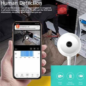 Tuya WiFiカメラスマートホームベビーモニター自動追跡CCTV双方向オーディオビデオカメラスマートホームTUYAセキュリティカムSmartLife - Product Image 2