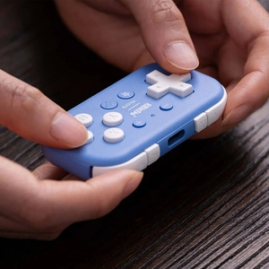 8BitDo Micro BT Controller Pocket-sized <strong>Mini</strong> Gamepad for Switch, Android, and Raspberry Pi, Support Keyboard Mode