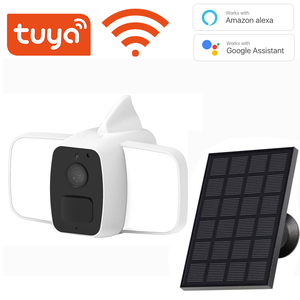 RSH Tuya 1080P WiFi Floodlight <strong>Camera</strong> Smart Life WiFi Spotlights <strong>Camera</strong> With Two-Way <strong>Intercom</strong> <strong>Function</strong> - Product Image 2