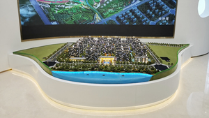 现代设计风格建筑比例模型微型建筑模型住宅建筑模型 - Product Image 3