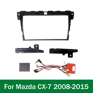 แผงวิทยุ Fascias ขนาด2 Din 9นิ้ว,สเตอริโอหน้าจอขนาด9นิ้วระบบนำทาง GPS สำหรับ Mazda CX-7 2008-2015 - Product Image 4