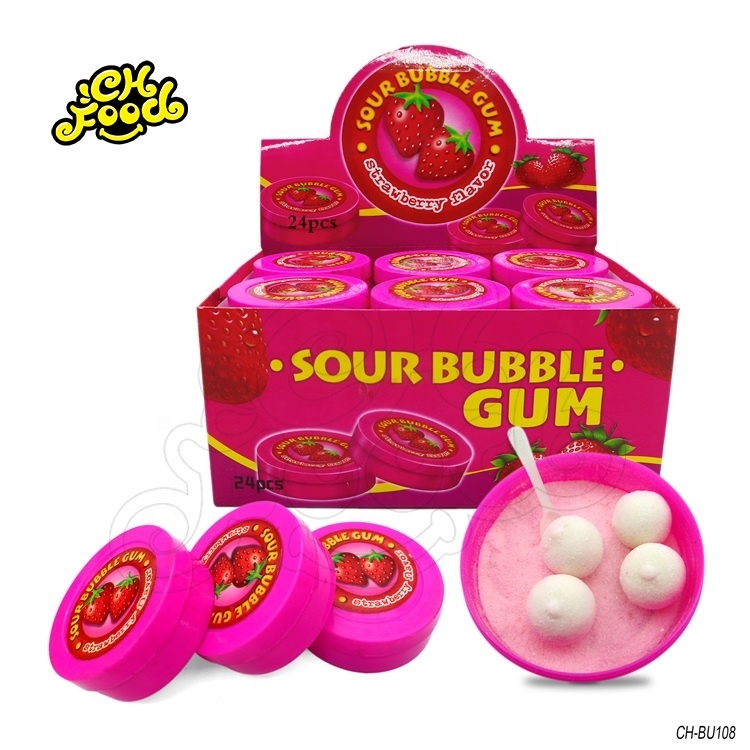 Sour Powder BubbleGum / Bubble Gum & Sour Powder