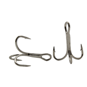 3551 Chất lượng cao thép carbon <span class=keywords><strong>treble</strong></span> móc 1 # trắng thép gai ba cho thu hút câu cá sông nước mặn cá số lượng lớn tùy chỉnh siêu - Product Image 1