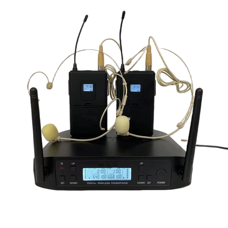 Casque GLXD4 noir Microphone