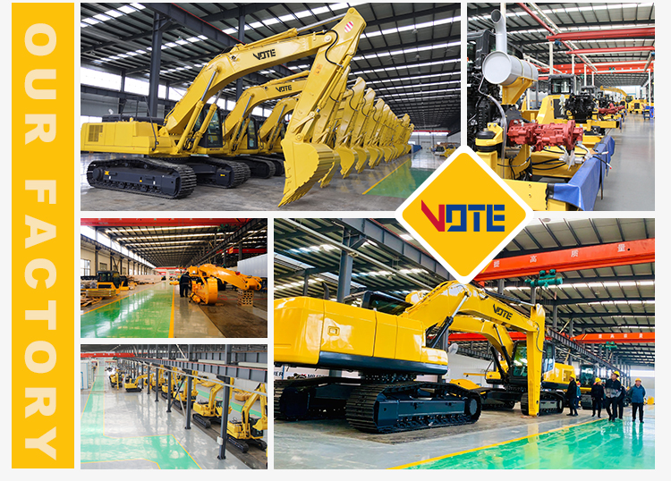 Hydraulic excavator 24 ton large excavator the newest product long boom crawler digger powerful engine