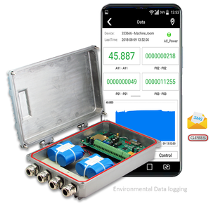 Software gratuito telefono cellulare OEM alimentazione a batteria misurazione elettronica rs485 modbus i/o uscita analogica data logger gsm gprs - Product Image 5