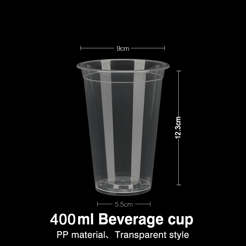 400ml transparent cup