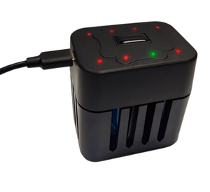 LED göstergesi ile 8 yuvaları 1.5V lityum pil şarj cihazı AA/AAA akıllı pil şarj cihazı pil şarj cihazı USB-C hızlı şarj - Product Image 3