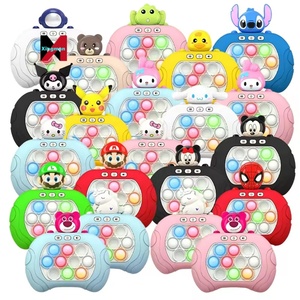 2024 New Quick Pop <strong>Light</strong> <strong>up</strong> Console Game Fast Push <strong>It</strong> Fidget Toy Quick Push Bubble Pop Puzzle Electronic Game - Product Image 1