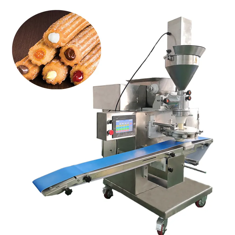 Máquina para hacer churros, automática, profesional, de fábrica, para formar alimentos