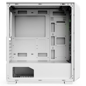 カスタムゲーミングPCケーシングガラスゲーミングコンピューターケースATXゲーミングPCケースホワイトカラーハイエンドデスクトップCPUコンピューターシャーシ - Product Image 6