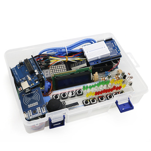 Für Arduino R3 Starter Kit mit Breadboard Step Motor/Servo 1602 LCD Jumper Wire-All-in-One ICs Lösung