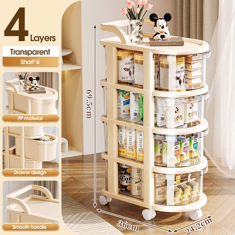 Cream+Transparent 4 layers