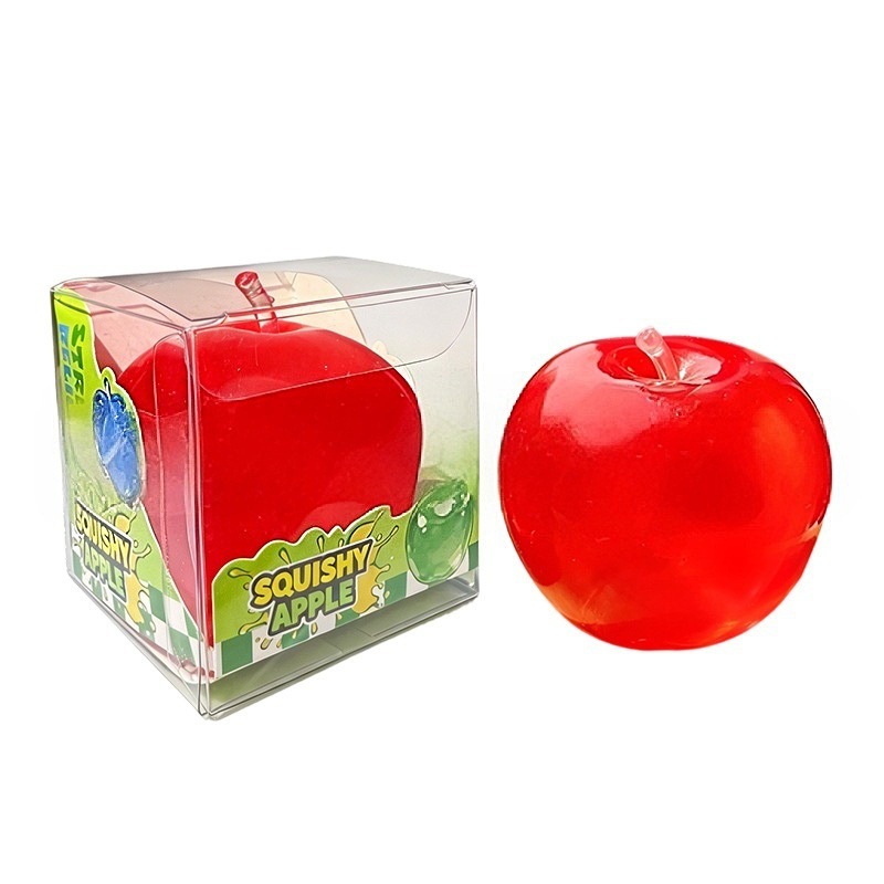Pomme rouge (remplie de vaseline)