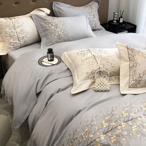 Bed Linen Wholesale Custom King Size Comforter Set Luxury Bed <strong>Bedding</strong> 100% Cotton Bed Sheets <strong>Bedding</strong> Sets for Summer From China - Product Image 6