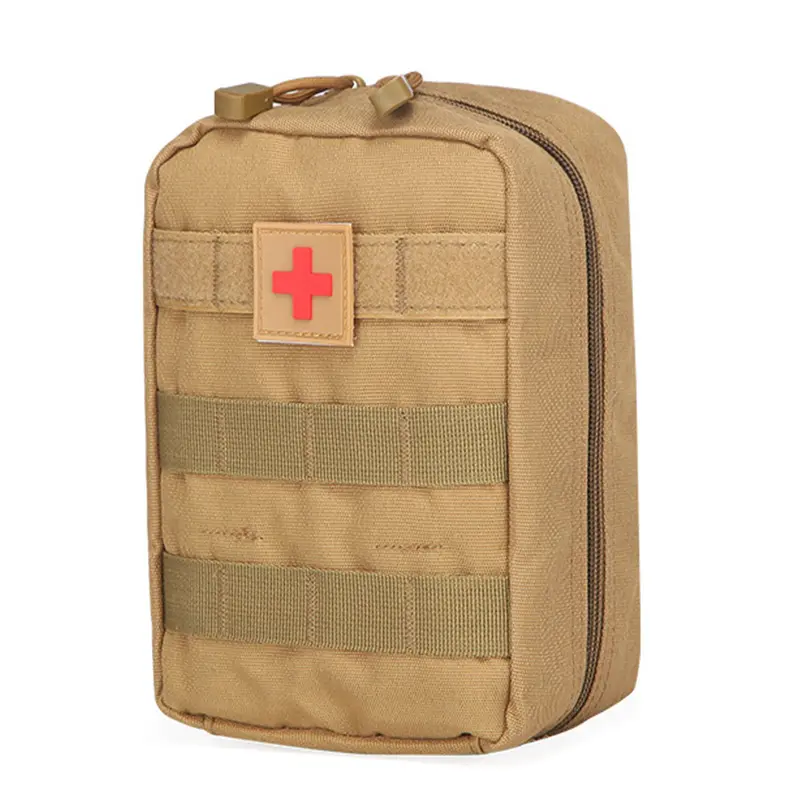 กระเป๋าปฐมพยาบาลสำหรับรถพยาบาลทางการแพทย์ยุทธวิธีทางการแพทย์มีสีแดงกันน้ำได้ตามต้องการ A88