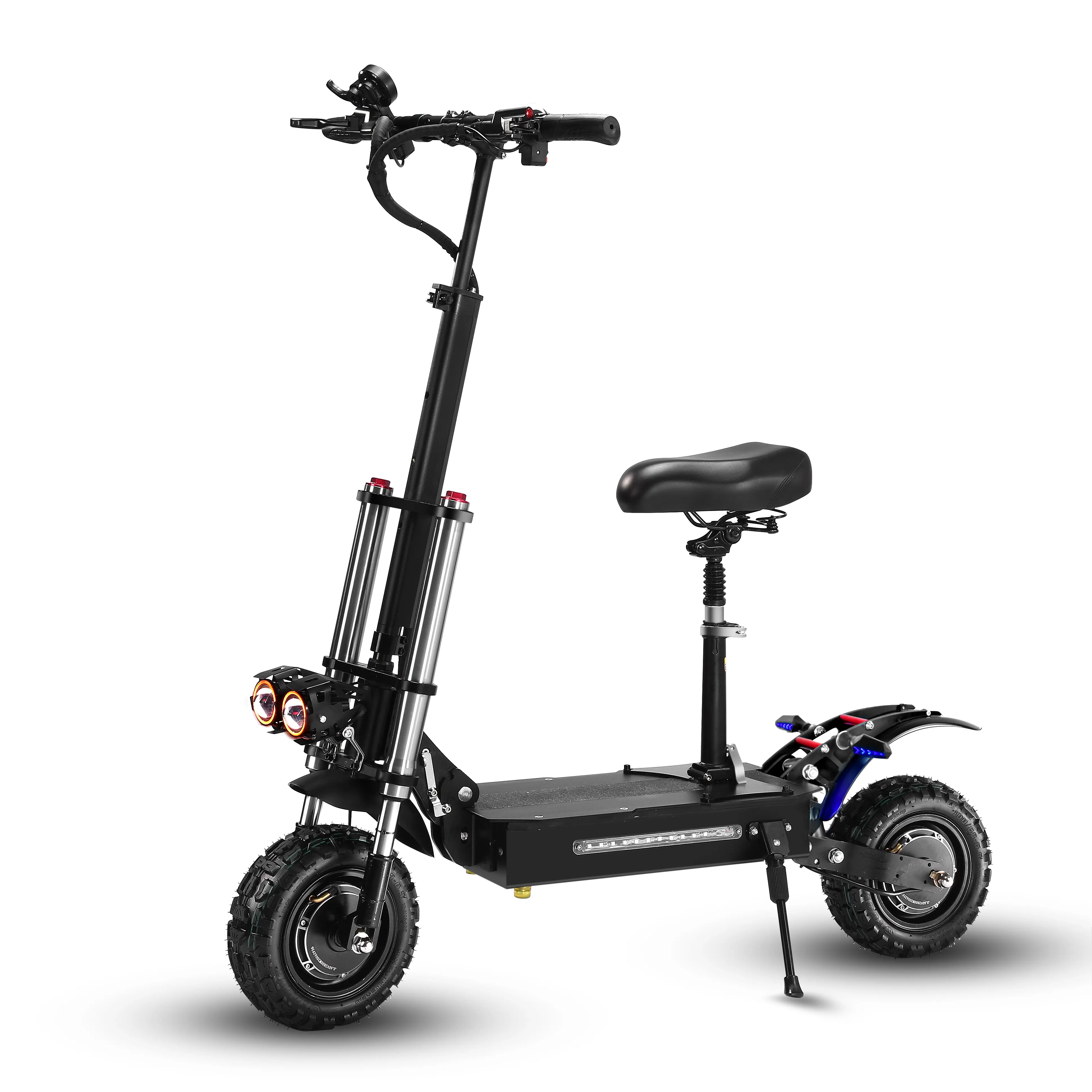 Freezway R1 CE 60V 6000W yetişkinler için yüksek hızlı elektrikli scooter