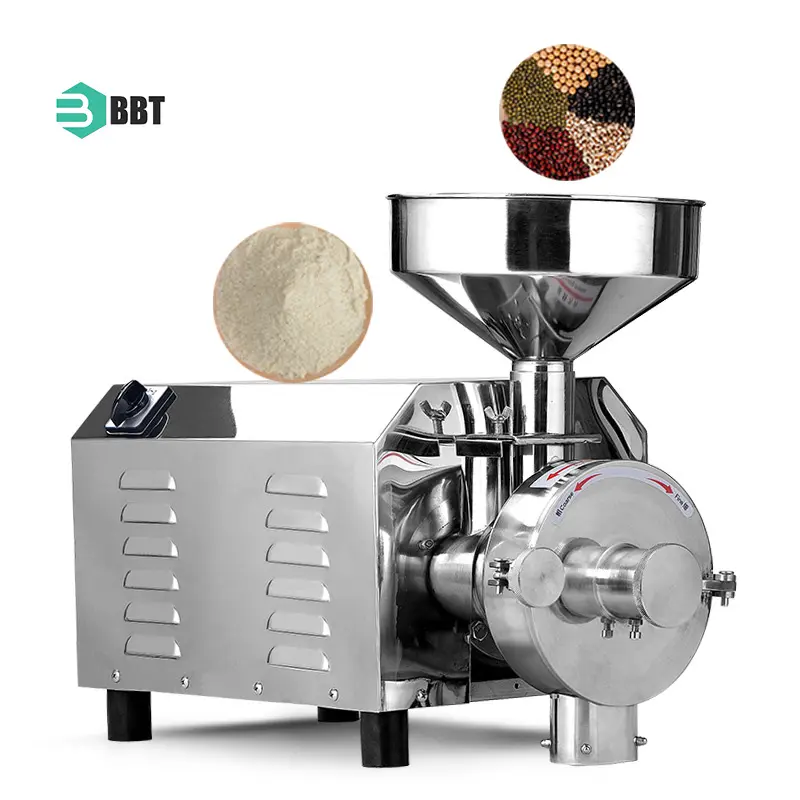 多機能ポータブル小型ステンレス鋼全自動穀物小麦粉コーヒー粉砕機