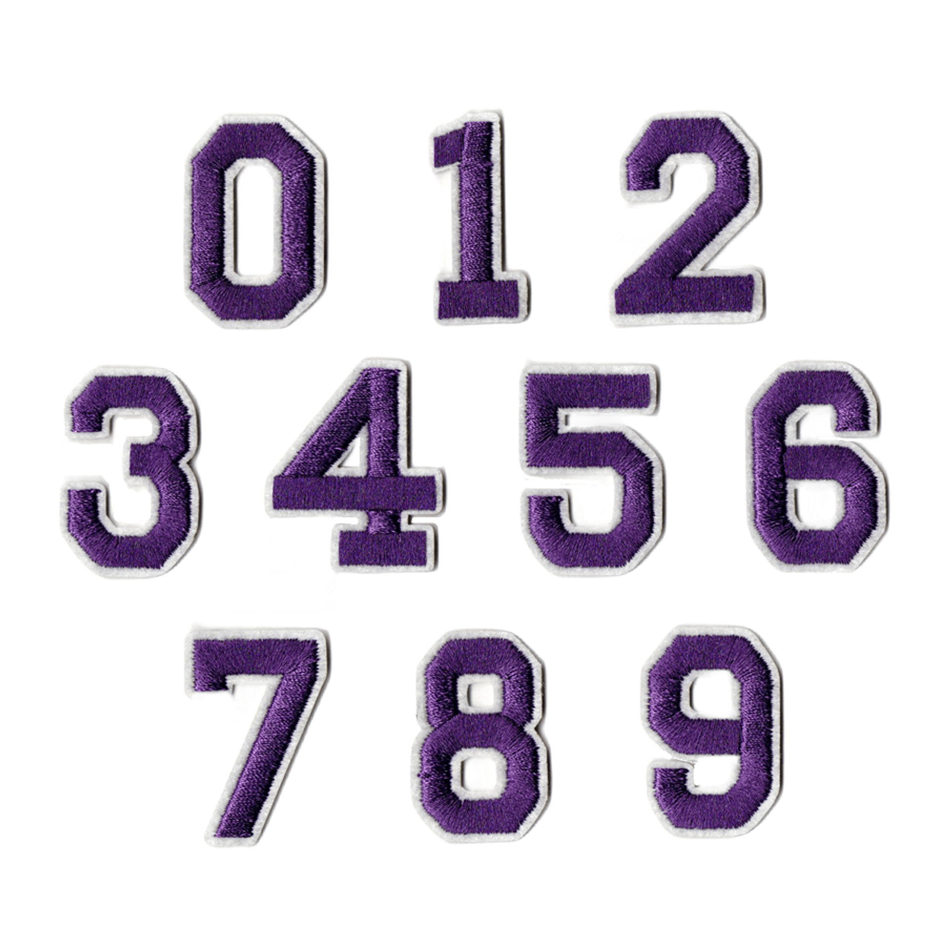 10 pièces Numéros