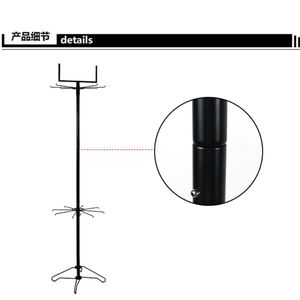 Espositore RUIMEI per negozio al dettaglio espositore Spinner a 2 livelli scaffali di stoccaggio rotanti con ganci per negozio - Product Image 6