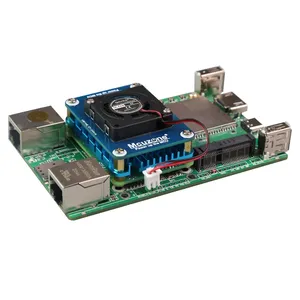 Raspberry Pi Compute Module 4 CM4 Cooler Disipador de calor Wifi 40*55mm FAN, también aplicable a CM5 Custom - Product Image 1