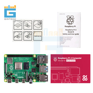 Raspberry Pi 4 modello B 1 2 4 8 GB RAM Cortex-A72 ARM v8 64-bit SoC 1.5GHz Gigabit Ethernet WiFi BLE 4K Video RPi 4B Pi4
