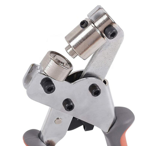 Manuelle Tülle Werkzeugs atz Hand Leder Loch Stanz werkzeug Hand Magnetische Ösen zange - Product Image 2