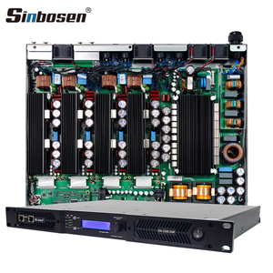 Módulo amplificador de potencia DSP activo DSP de sonido profesional, Clase D, 4 canales, 1500W, - Product Image 1