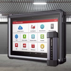 Globale Version LANCCH x431 pro5 Scanner-Werkzeug Autodiagnosecomputer mit J2534 ECU Programmiergerät Smartbox 3.0